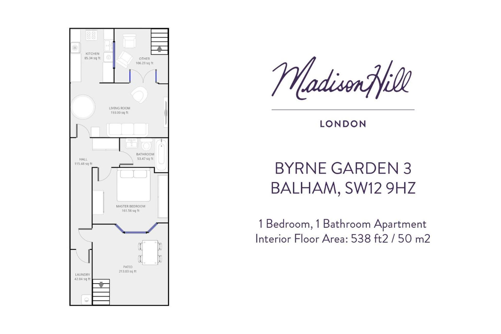 Ferienwohnung Byrne Garden 3 London Exterior foto